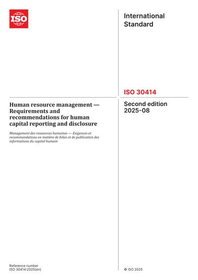 Standards PDF Cover Page