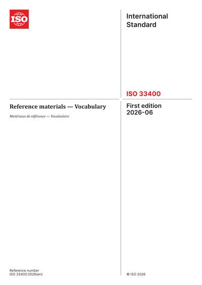 Standards PDF Cover Page