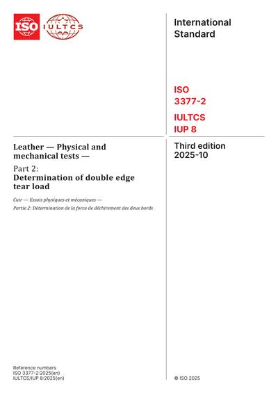 Standards PDF Cover Page