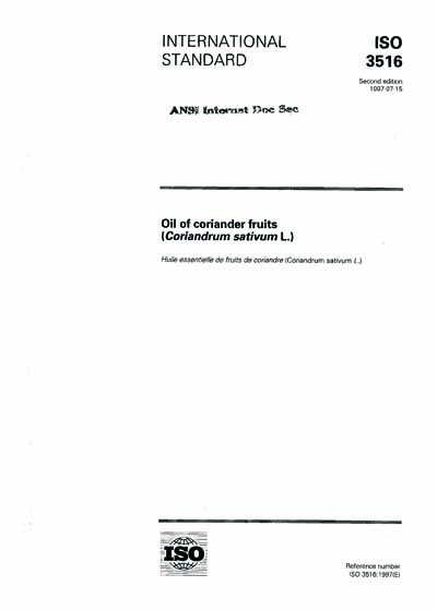 Standards PDF Cover Page