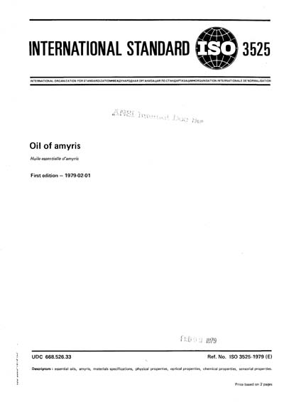 Standards PDF Cover Page