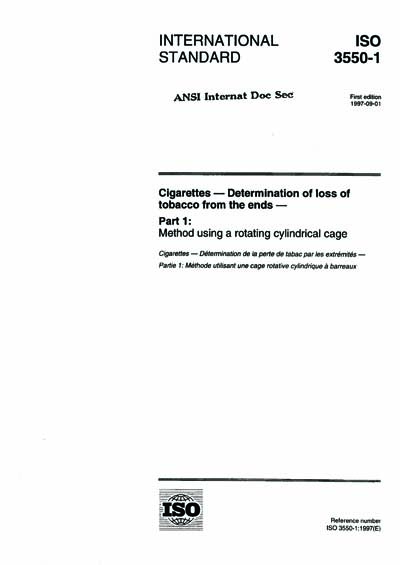 Standards PDF Cover Page