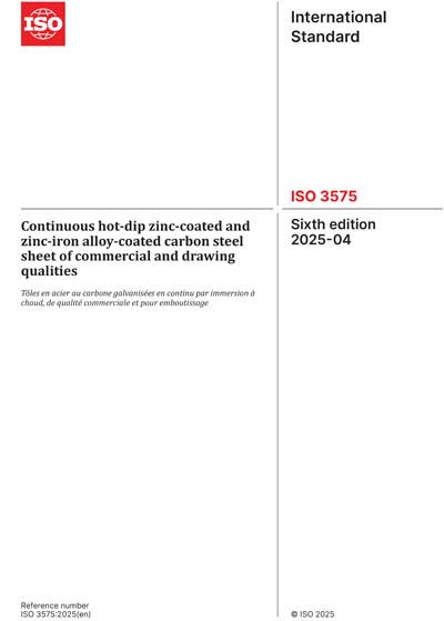 Standards PDF Cover Page