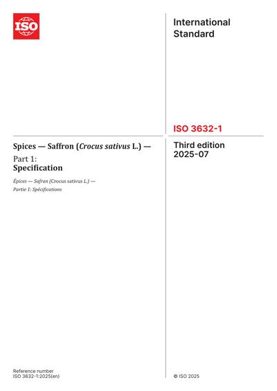 Standards PDF Cover Page