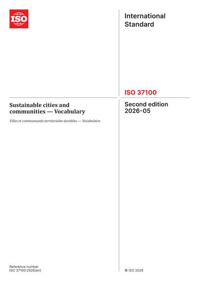 Standards PDF Cover Page