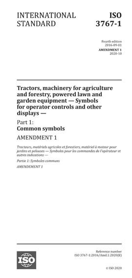 Standards PDF Cover Page