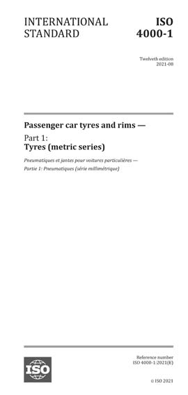 Standards PDF Cover Page