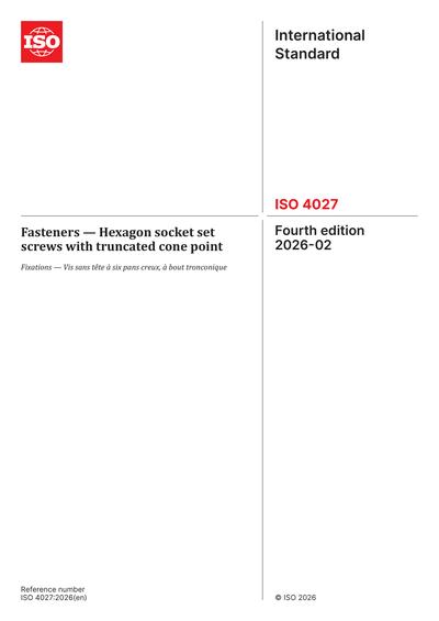 Standards PDF Cover Page