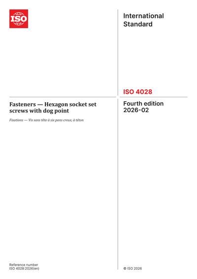 Standards PDF Cover Page