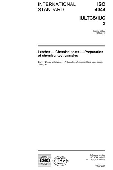 Standards PDF Cover Page