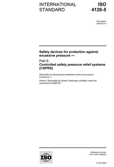 Standards PDF Cover Page