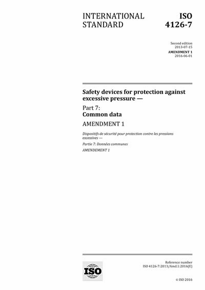 Standards PDF Cover Page