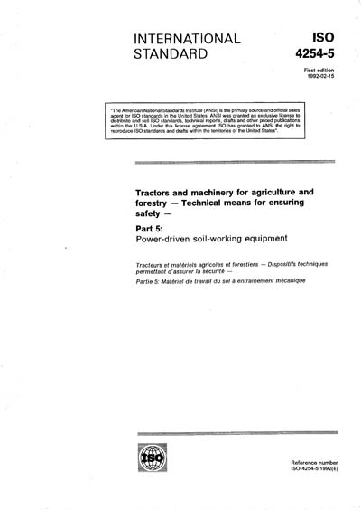 Standards PDF Cover Page