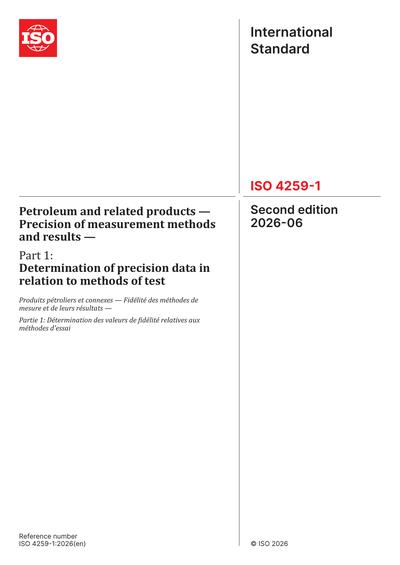 Standards PDF Cover Page