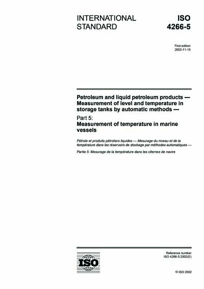 Standards PDF Cover Page