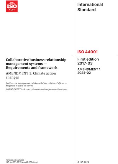 Standards PDF Cover Page