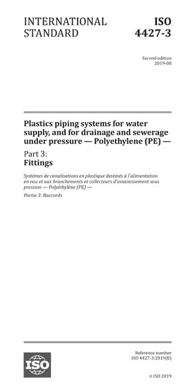 Standards PDF Cover Page