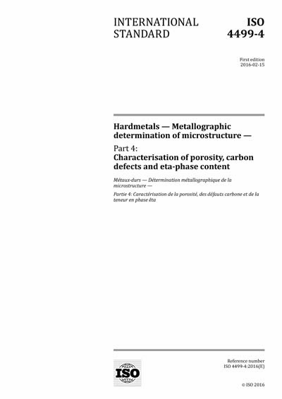 Standards PDF Cover Page