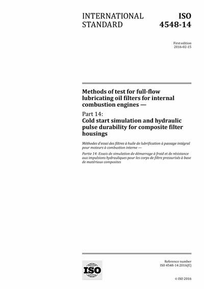 Standards PDF Cover Page