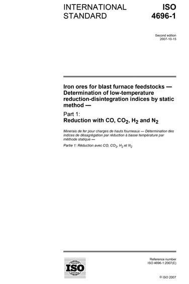 Standards PDF Cover Page