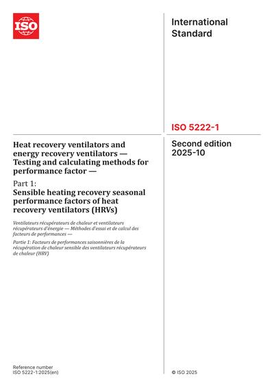 Standards PDF Cover Page