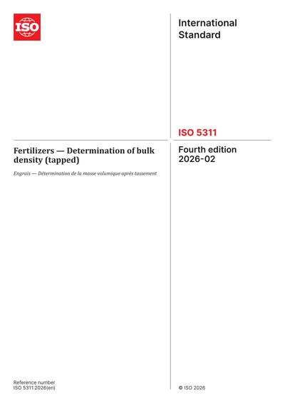 Standards PDF Cover Page
