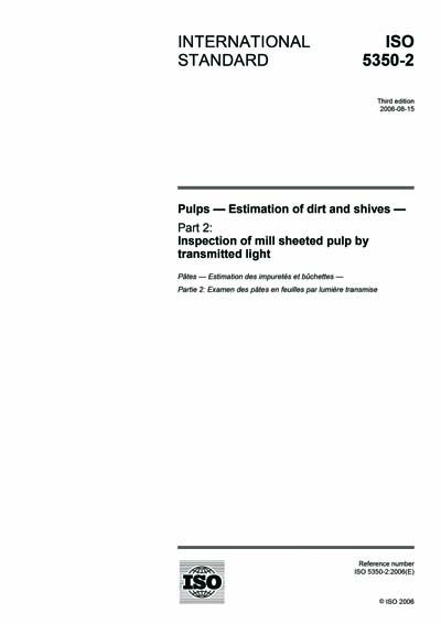 Standards PDF Cover Page