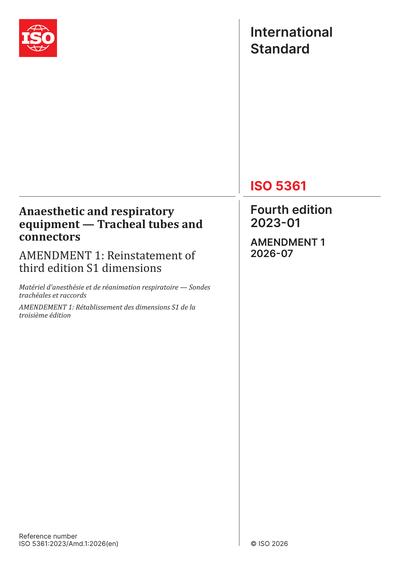 Standards PDF Cover Page