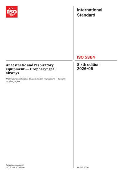 Standards PDF Cover Page