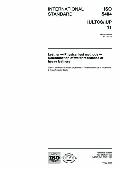 Standards PDF Cover Page