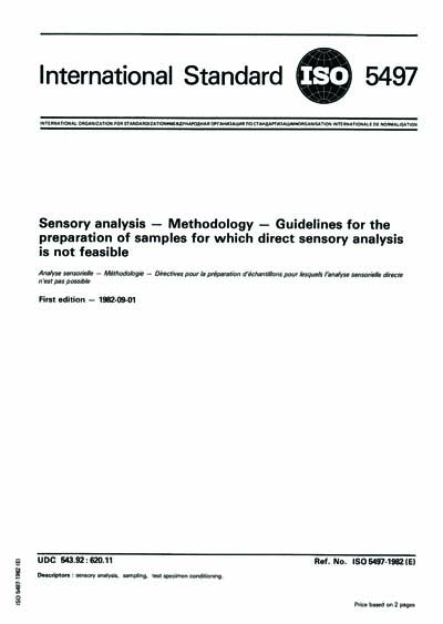 Standards PDF Cover Page