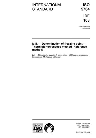 Standards PDF Cover Page