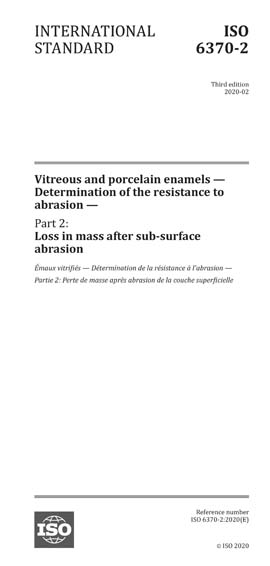 Standards PDF Cover Page
