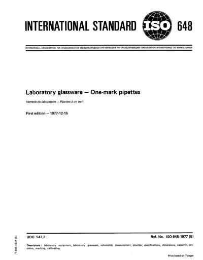 Standards PDF Cover Page