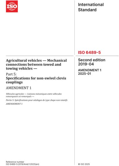 Standards PDF Cover Page