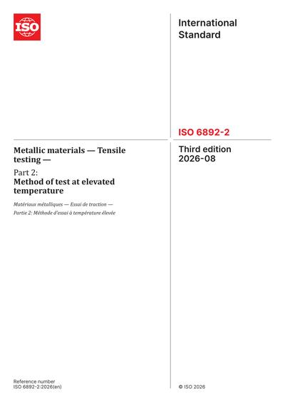 Standards PDF Cover Page