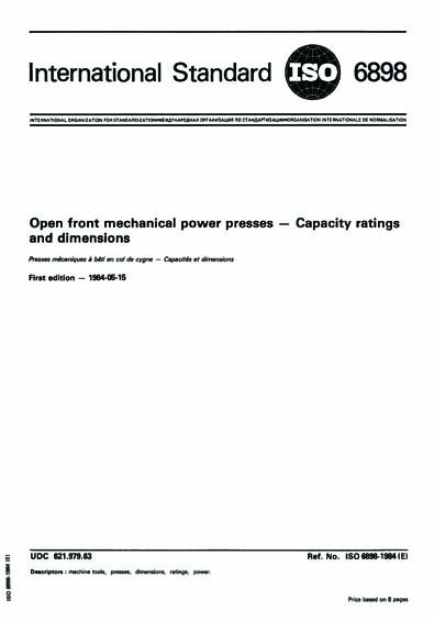 Standards PDF Cover Page