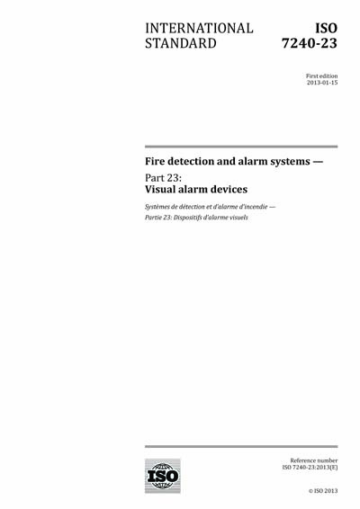 Standards PDF Cover Page
