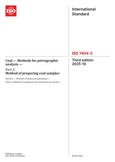 Standards PDF Cover Page