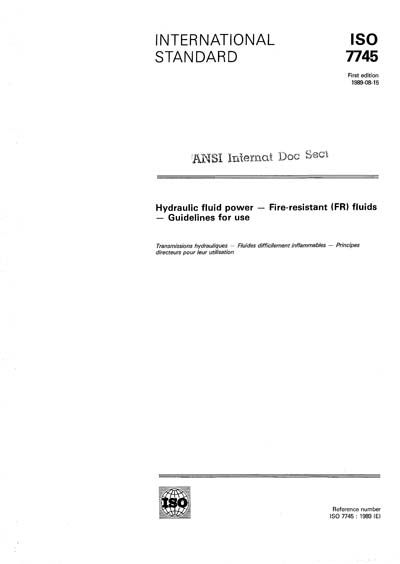 Standards PDF Cover Page