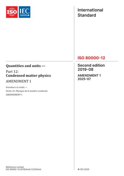Standards PDF Cover Page