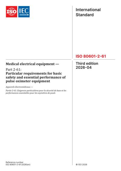 Standards PDF Cover Page