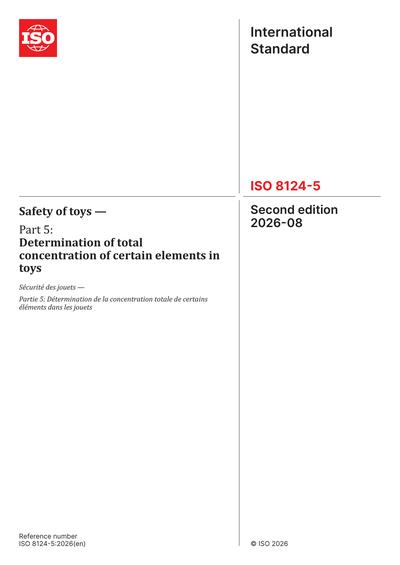 Standards PDF Cover Page