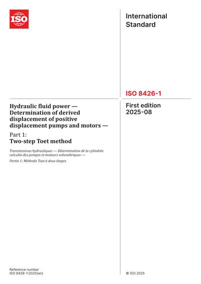 Standards PDF Cover Page