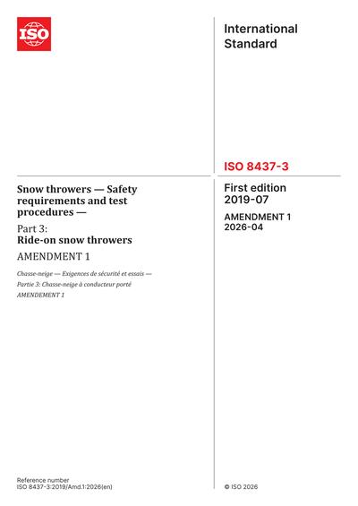 Standards PDF Cover Page