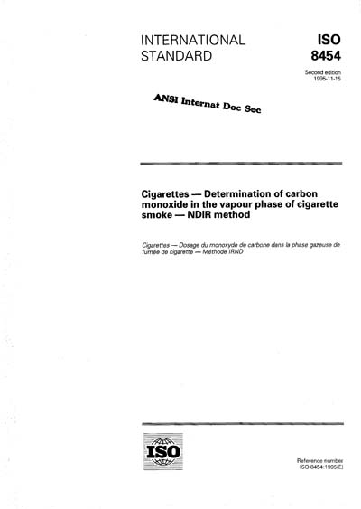 Standards PDF Cover Page