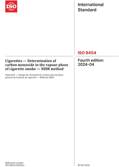 Standards PDF Cover Page