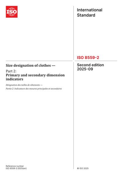 Standards PDF Cover Page