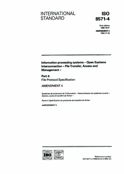 Standards PDF Cover Page