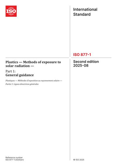 Standards PDF Cover Page